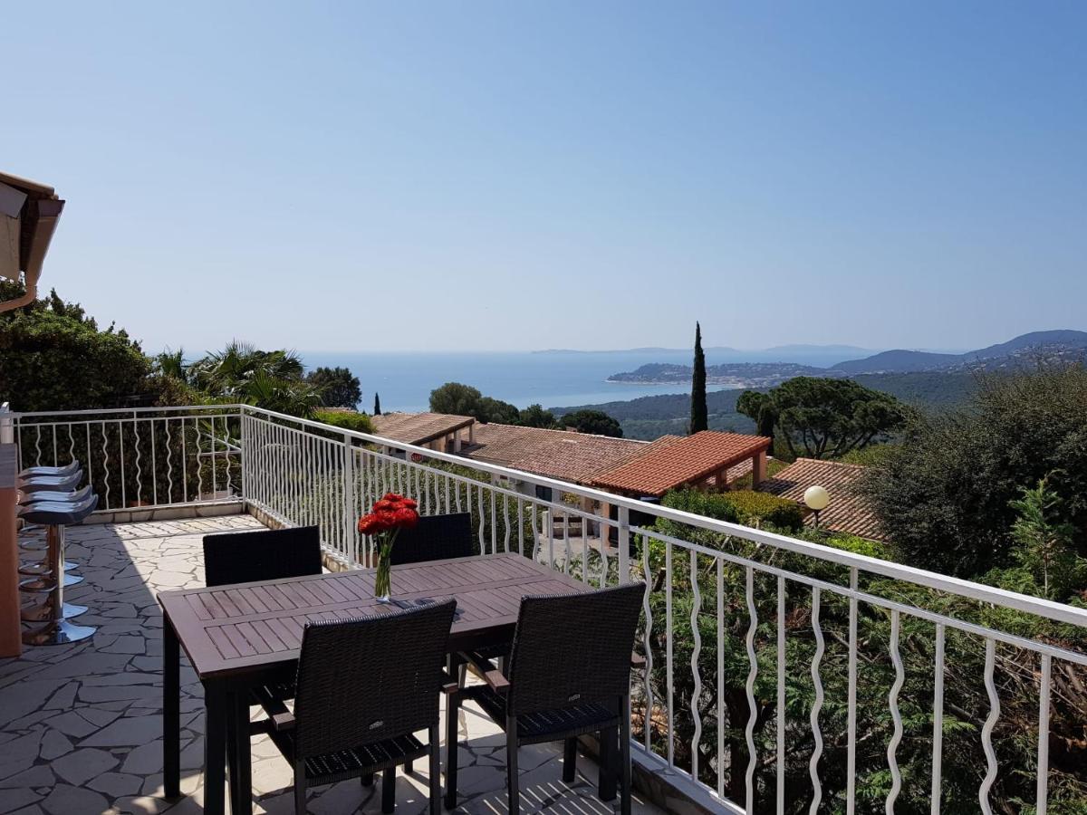 לה קרואה-ואלמר Villa Mit Grossartigem Panoramablick Auf Das Meer Und Direkt Am Pool מראה חיצוני תמונה