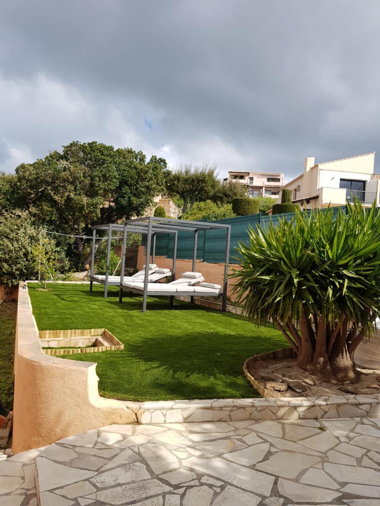 לה קרואה-ואלמר Villa Mit Grossartigem Panoramablick Auf Das Meer Und Direkt Am Pool מראה חיצוני תמונה